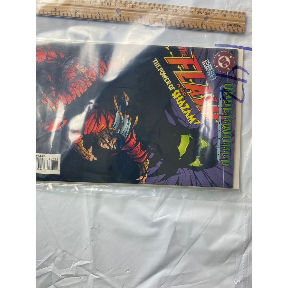 The Flash and The Power of Shazam Unleshd Underworld Comic Book DC Comics 107
